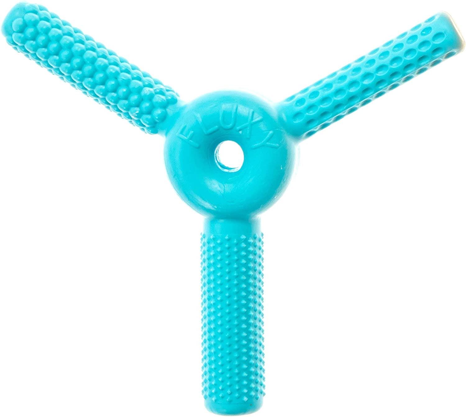 FLUXY Oral Motor Tool Therapy Sensory Motor Aid with 3 Unique Textures Blue