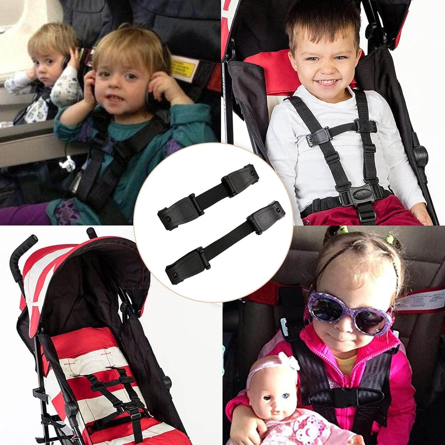 Car Seat Belt Clip 2Pcs Child Safety Harness Chest Clip for Car Seats