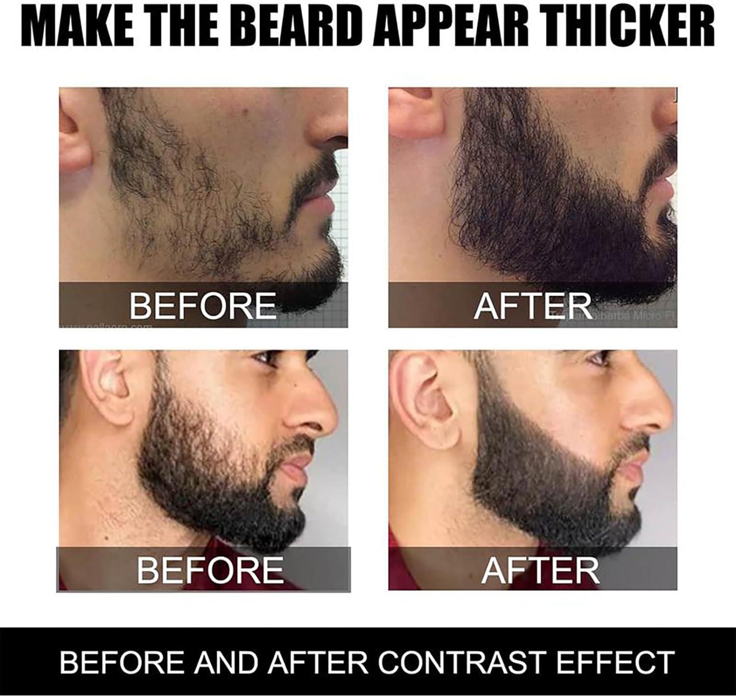 Beard Pencil Filler for Men - Beard Pen - Beard Brush Bristle
