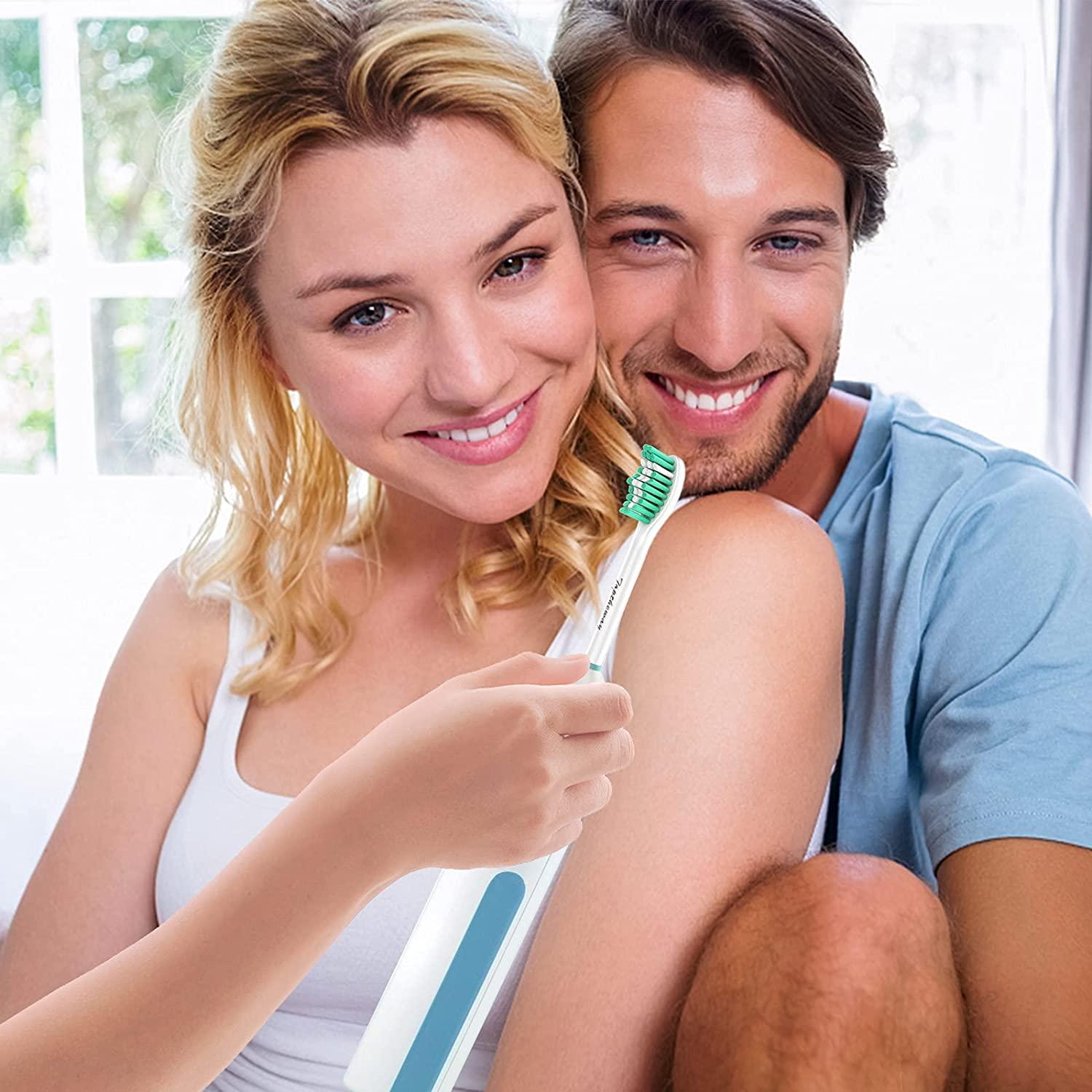 Toptheway Replacement Toothbrush Heads for Philips Sonicare ESeries