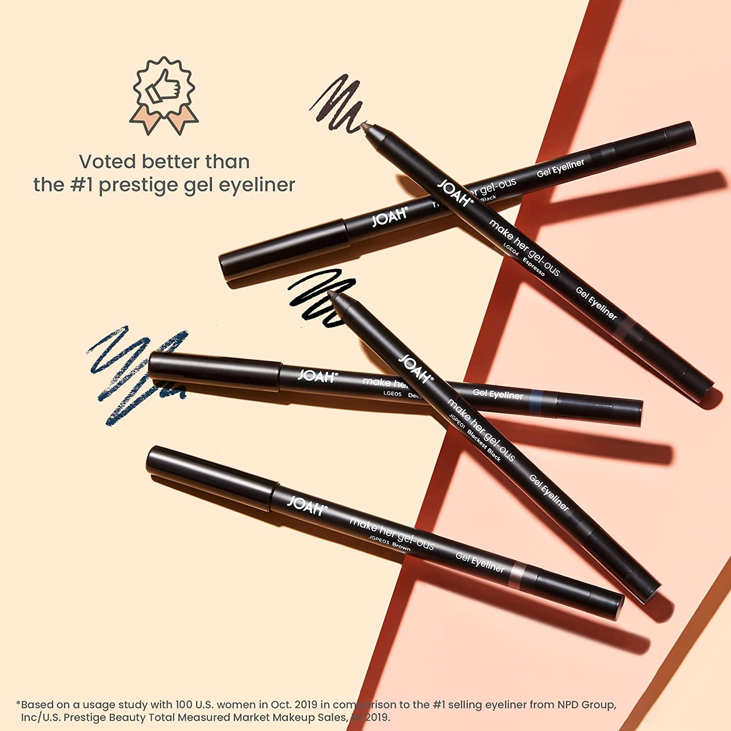 JOAH Make Her Gelous Waterproof Gel Eyeliner SelfSharpening Pencil