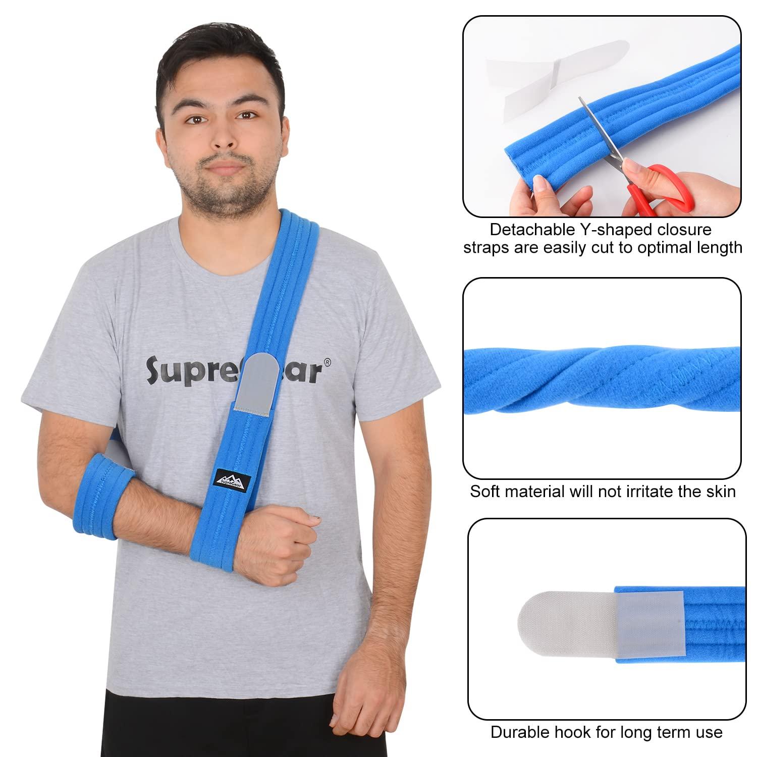 Kids Arm Sling, Adjustable Shoulder Immobilizer For Injury Support - View #9
