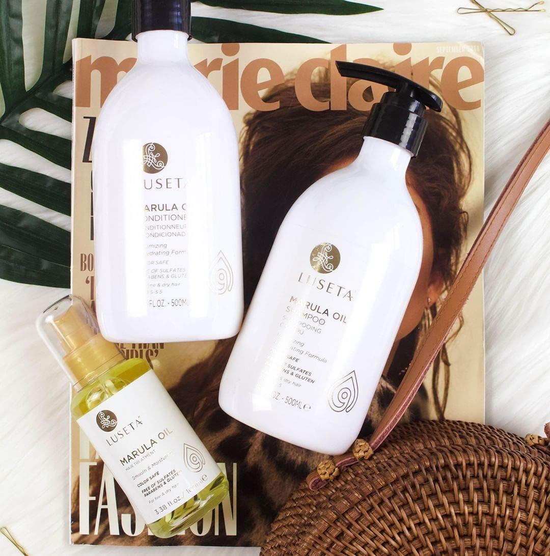 Luseta Marula Oil Hydrating Hair Shampoo and Conditioner Duo Set