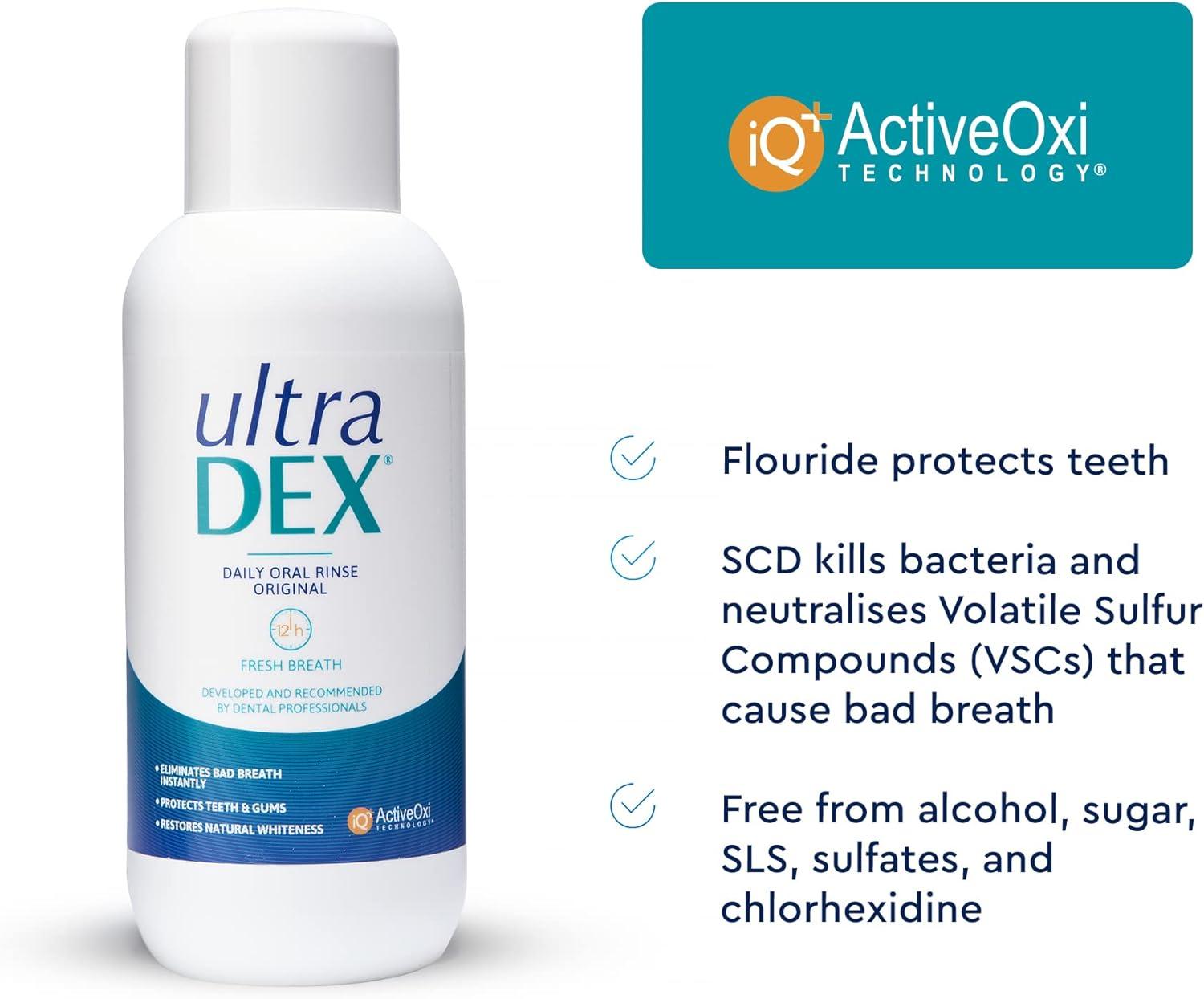 UltraDEX Daily Oral Rinse Original 500ml Pack of 1 Oral Care