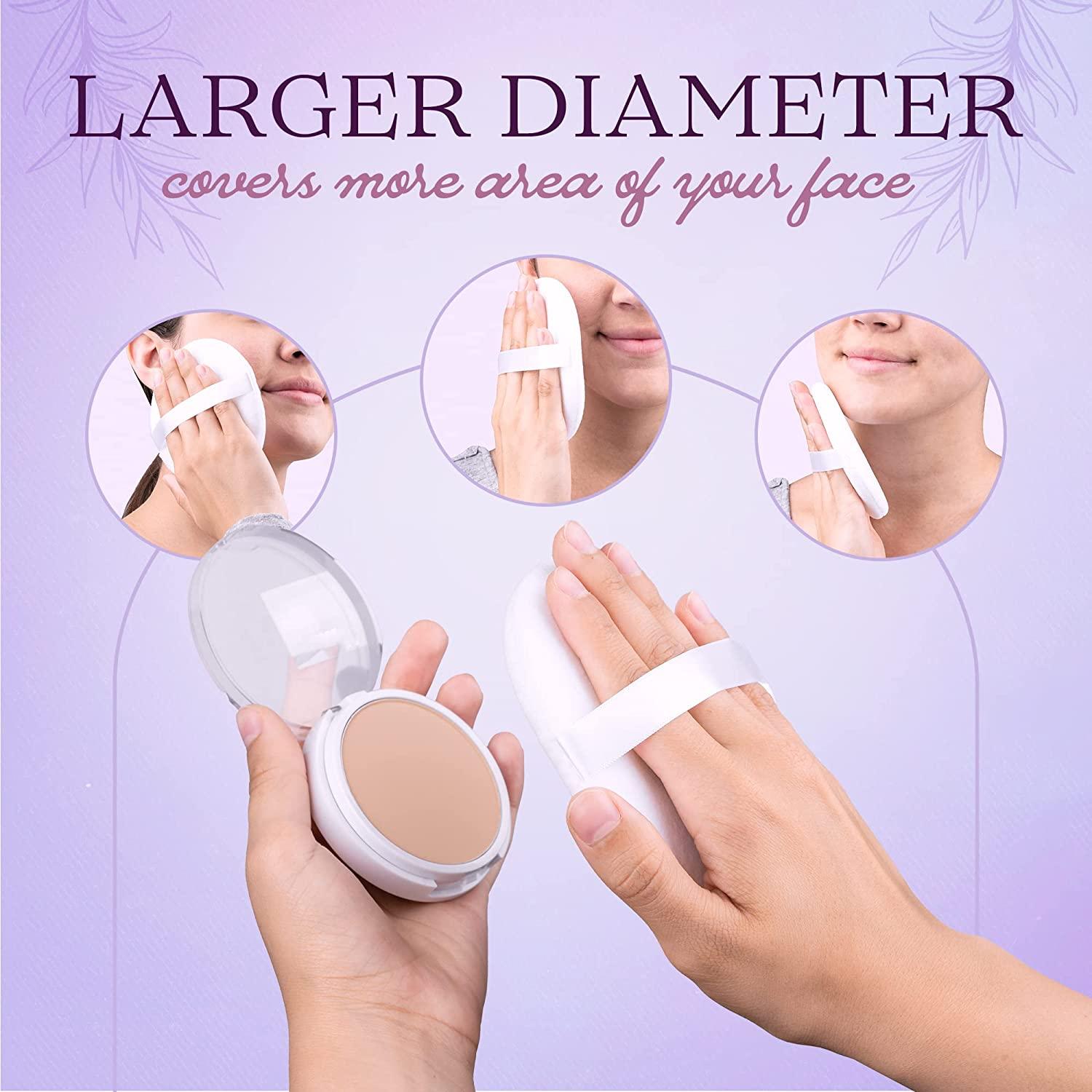 Extra large cheap body powder puff