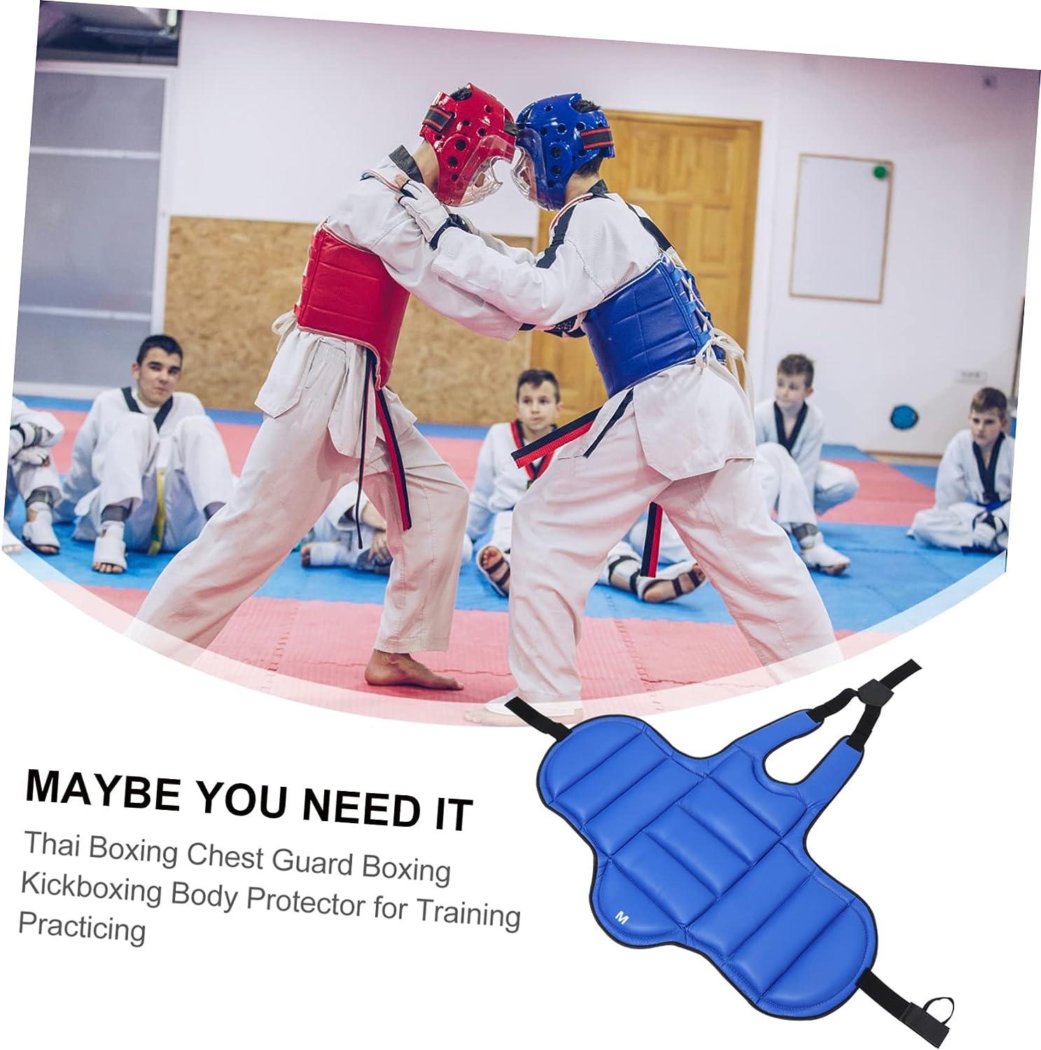Maxbell Taekwondo Protector Vest Chest Guard Rib Body Heavy Punching Mma L 2855057556788