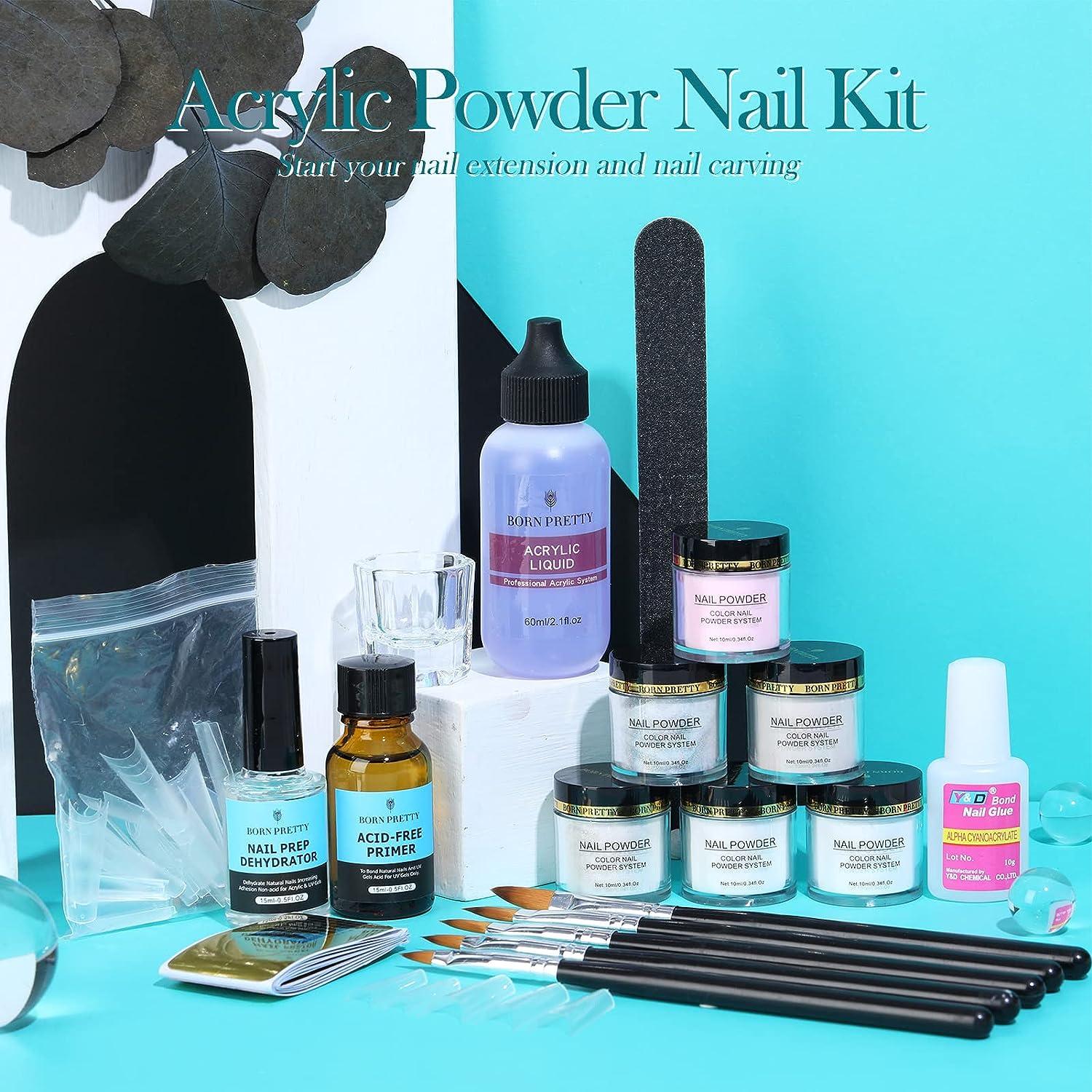 US ONLY] Acrylic Nail Kit Acrylic Powder And Liquid Set – BORN PRETTY