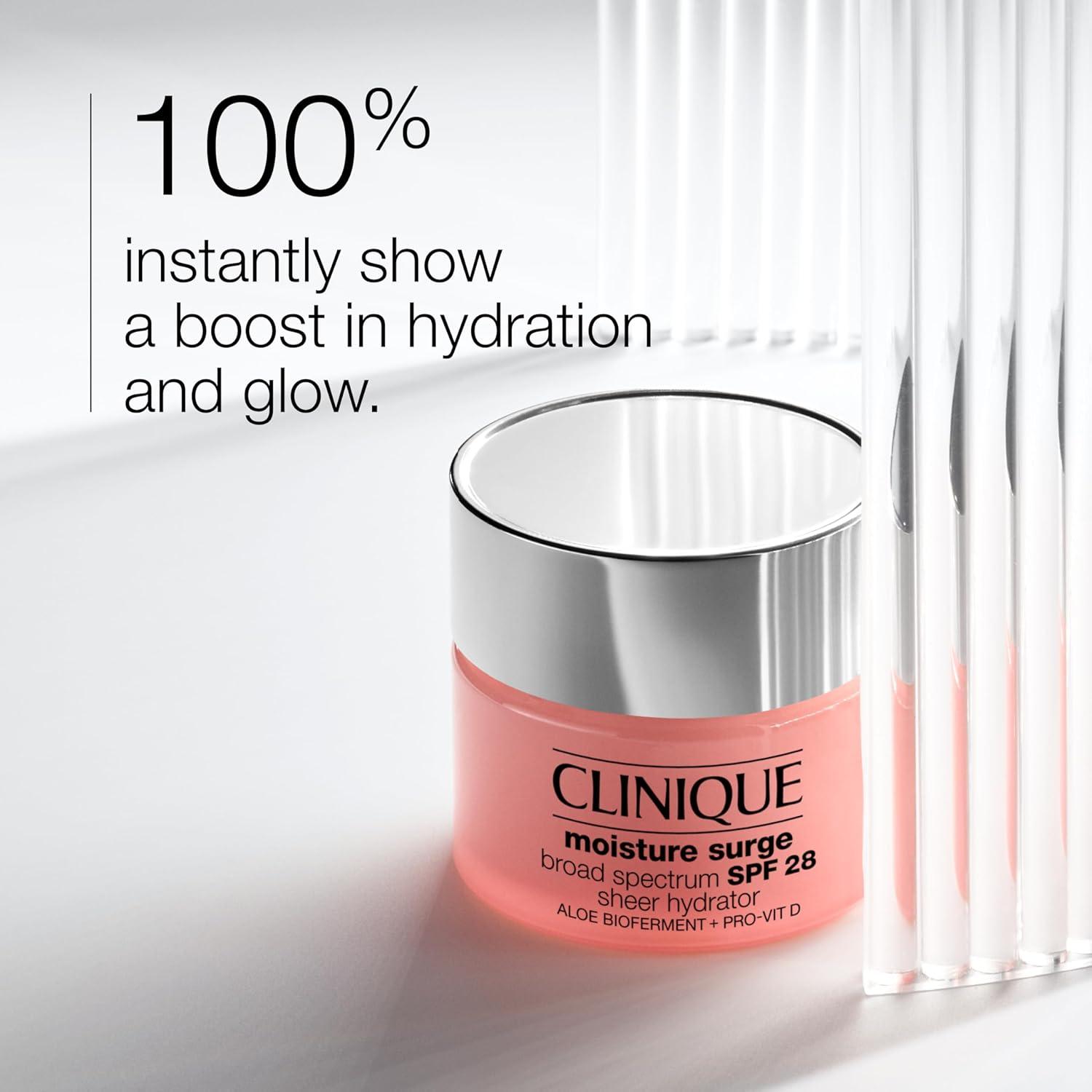 Clinique Moisture Surge SPF 28 - Hydrating Face Moisturizer with Hyaluronic  Acid & Aloe | 1.7 oz - International Shipping | Buy Now with Express  International Delivery | GoSupps.com