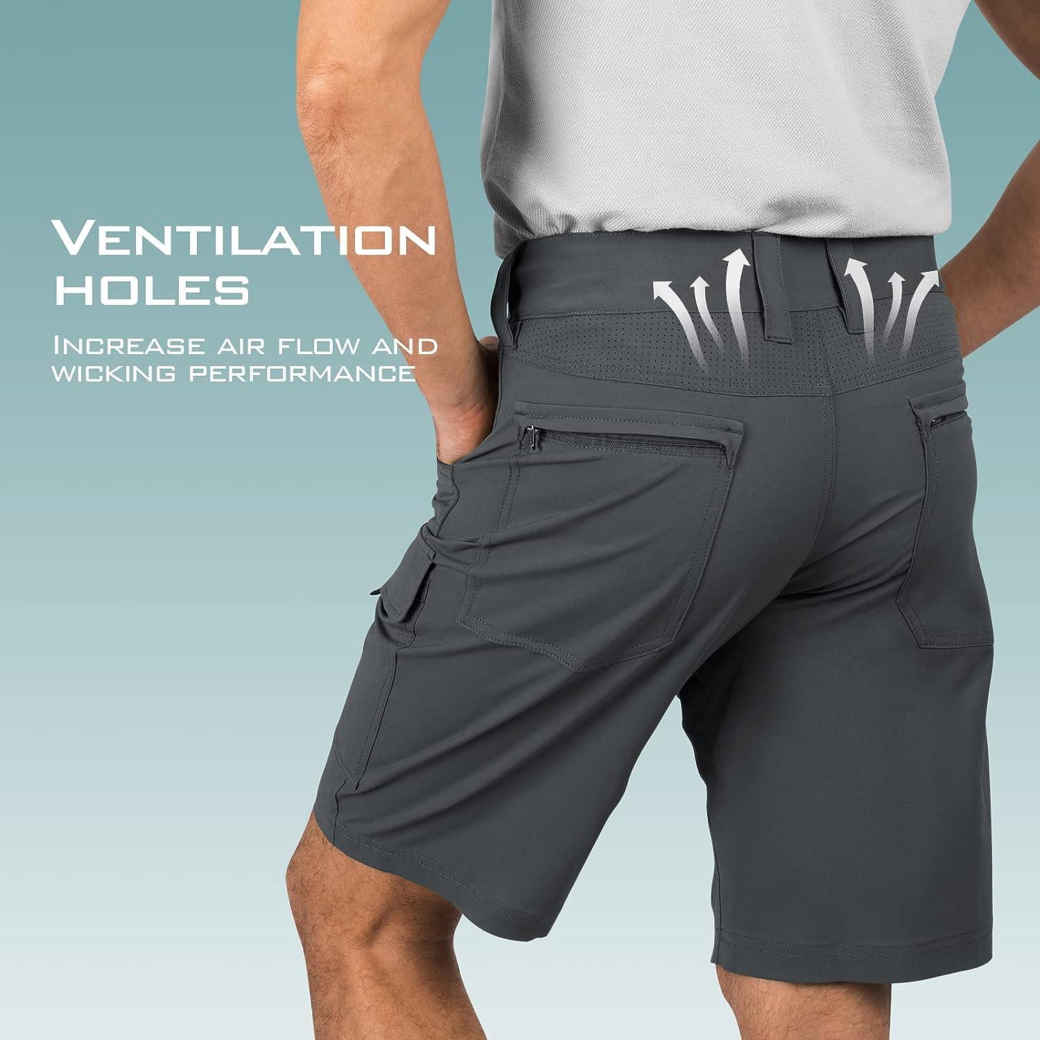 KastKing Rekon Men's Fishing Cargo Shorts Quick Dry Casual