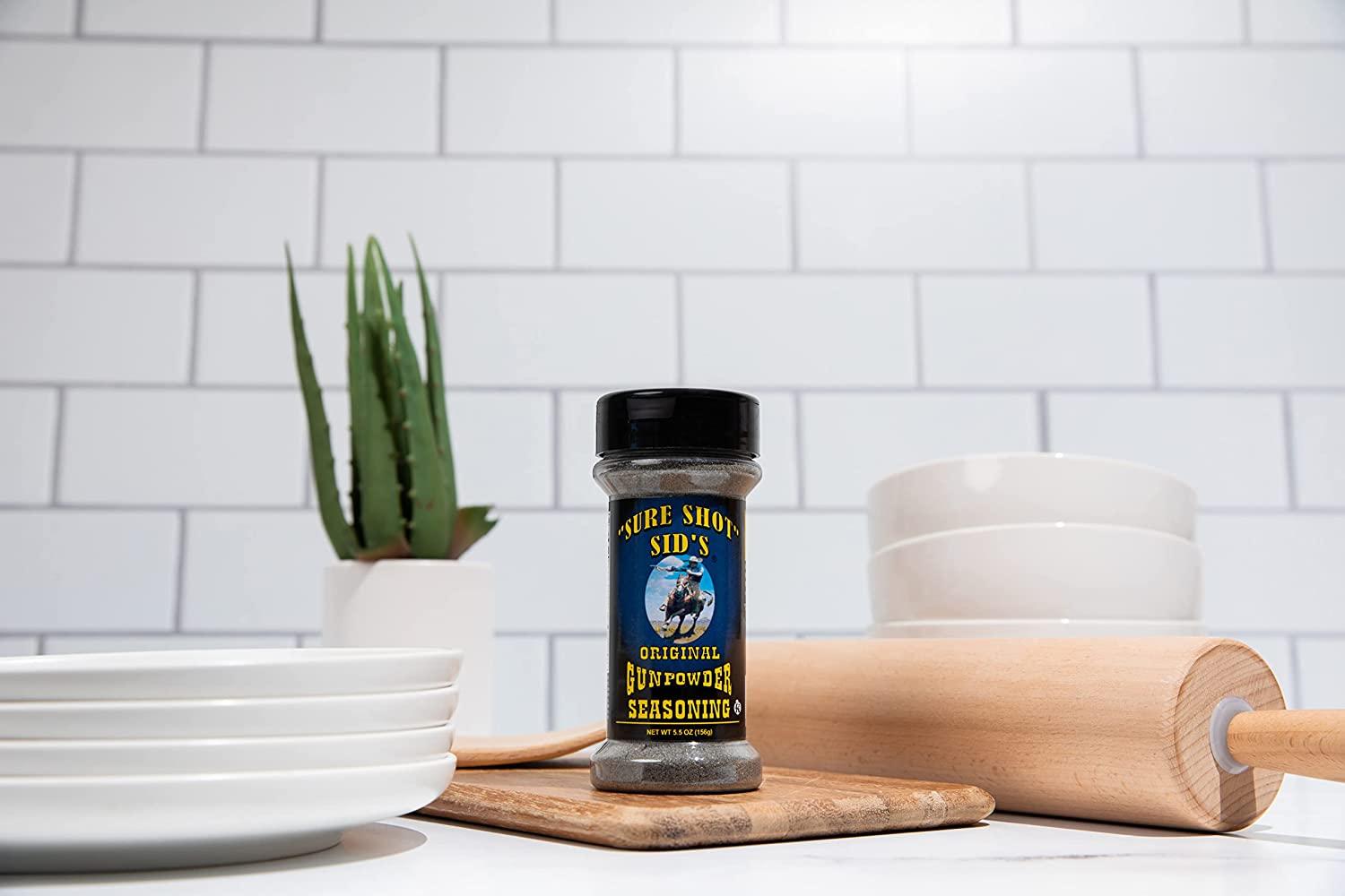 Sure Shot Sids Gunpowder Seasoning Famous Bbq Rub Powder Grill