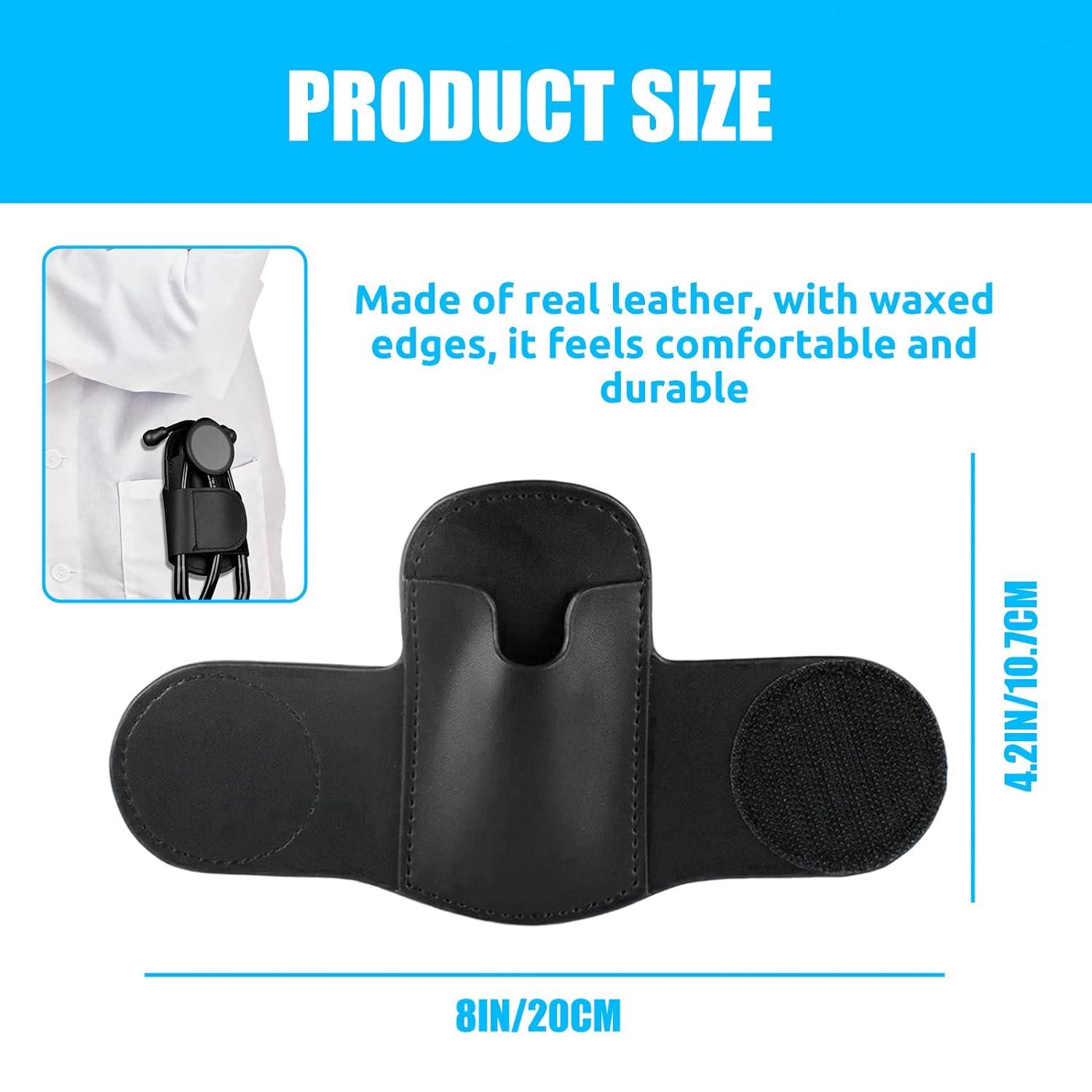 Leather Stethoscope Clip Stethoscope Holder Genuine Leather