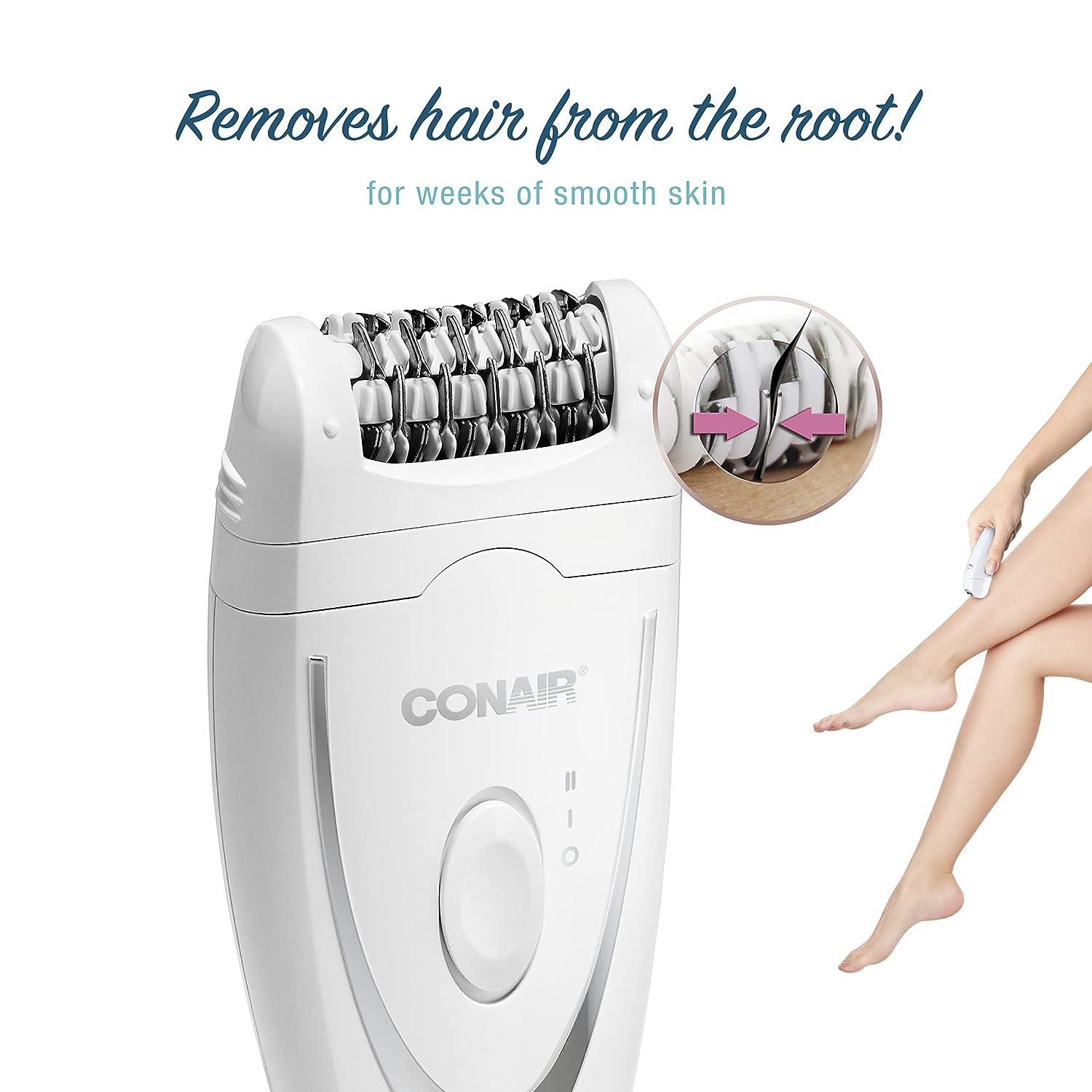 Conair Full Body Epilator & Hair Removal for Women Cordless