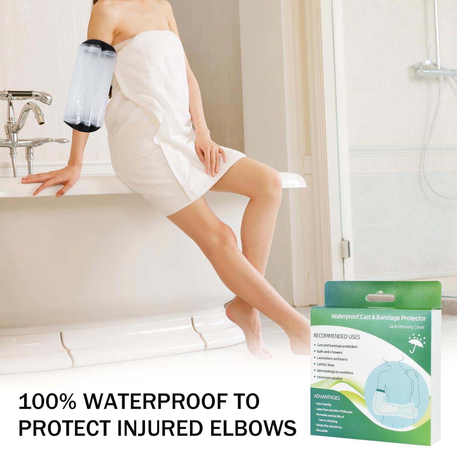 PICC Line Shower Cover, Waterproof PICC Line Cover For Upper Arm, Adult - View #5