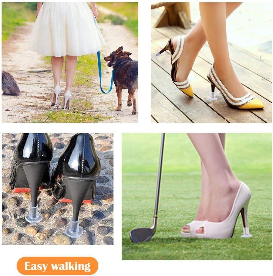 30 Pairs Clear High Heel Protectors For Shoes, Stoppers For Walking On Grass,  Small/middle/large | Fruugo NO