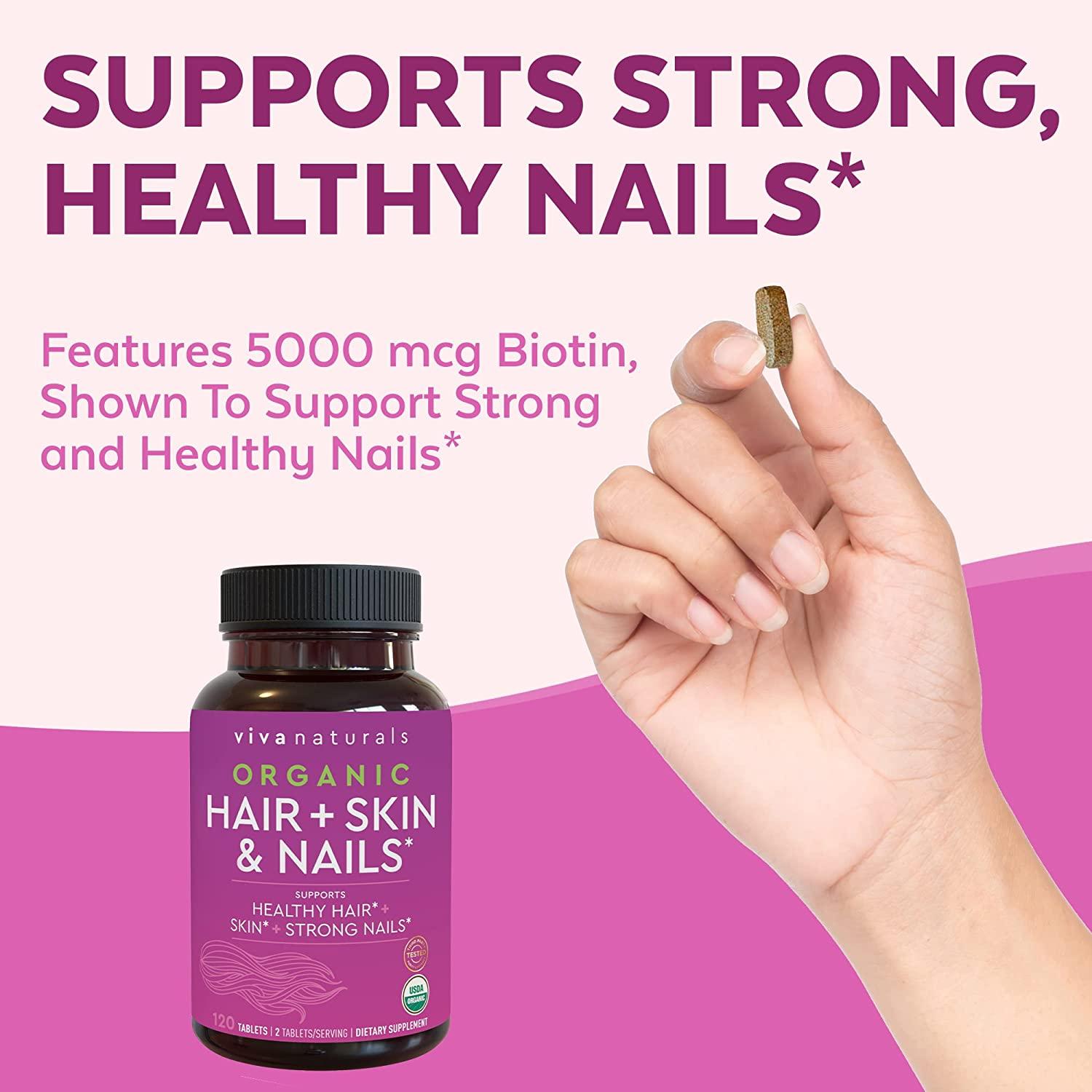 Organic Hair + Skin & Nails* – Viva Naturals
