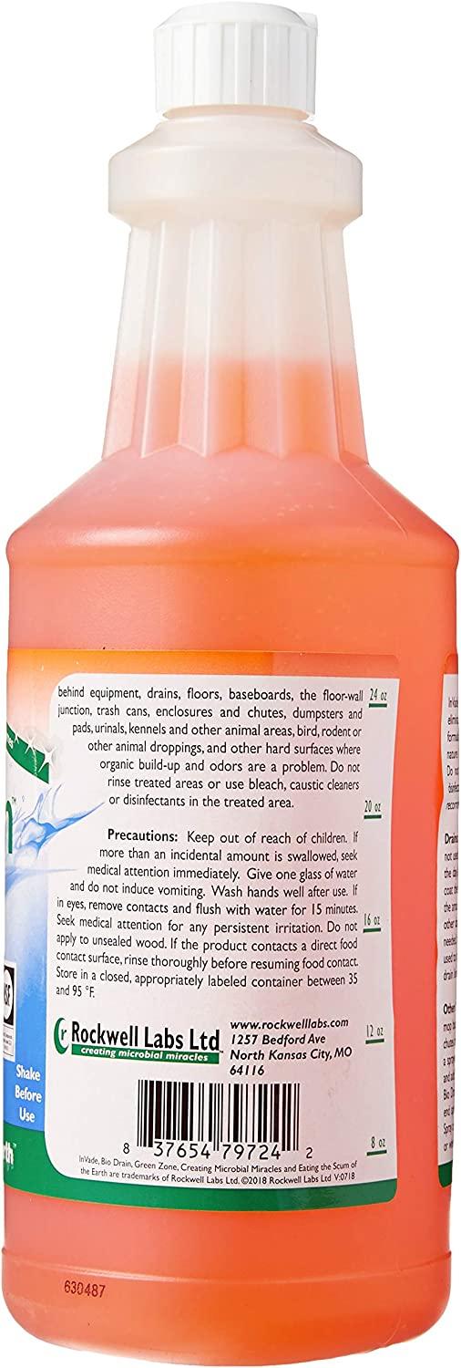 Rockwell Labs IBDC032 Invade Bio Drain Gel1 qt, Orange