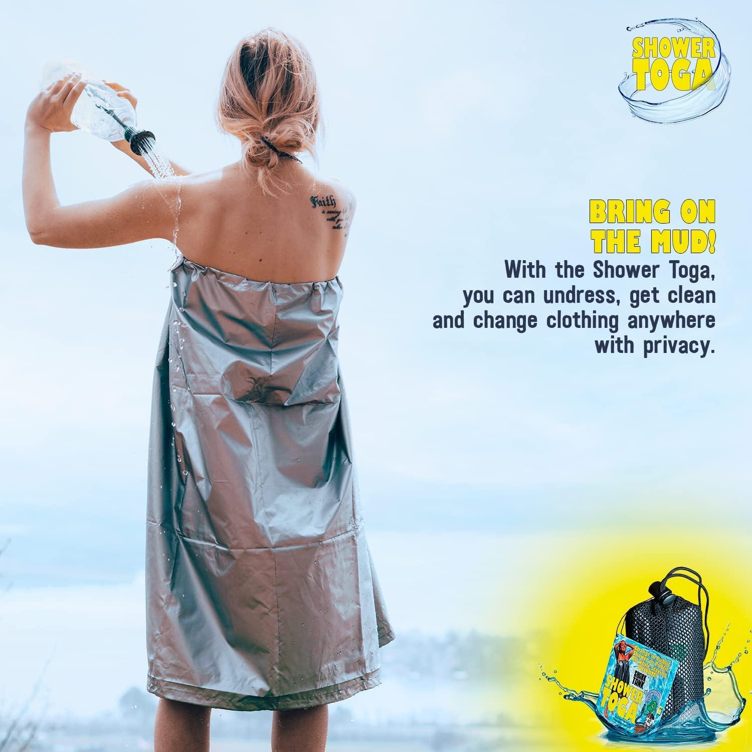 Shower Toga Anywhere Shower Curtain, RV & Camping Shower, OCR