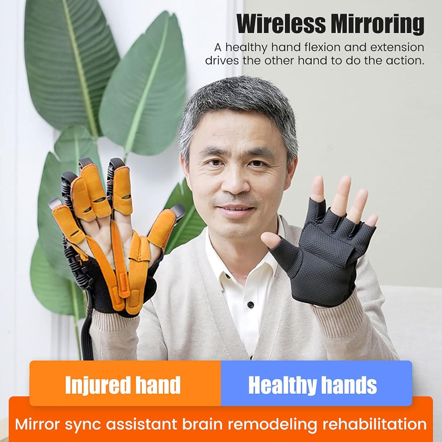 Robotic Gloves for Hemiplegia Rehabilitation Assisted Hand Function ...