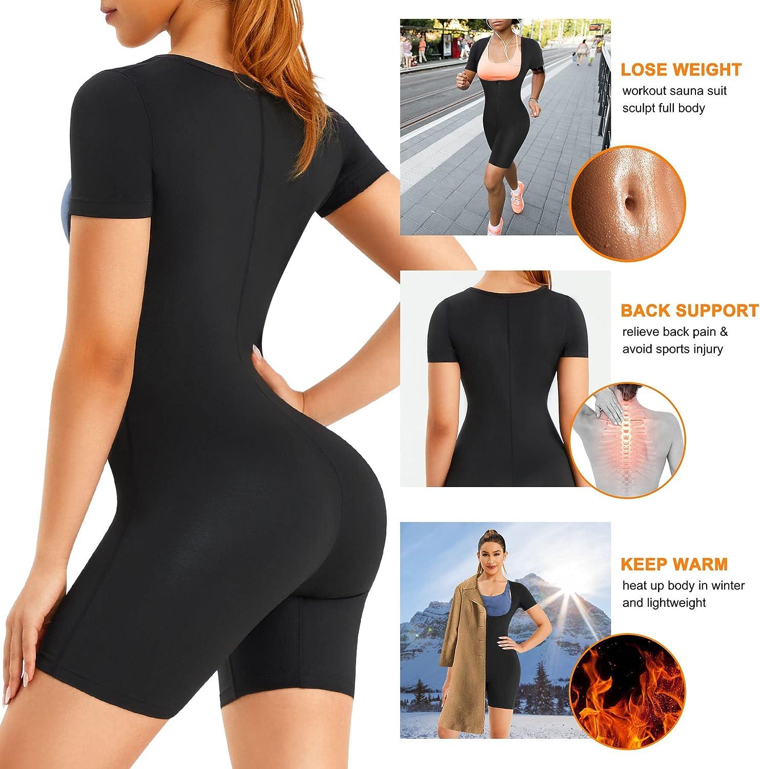  Sauna Sweat Suit Weight Loss Shapewear Top Trainer