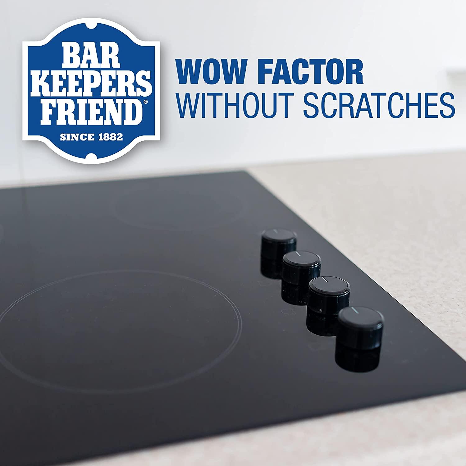 Bar Keepers Friend Cooktop Cleaning Kit 13oz