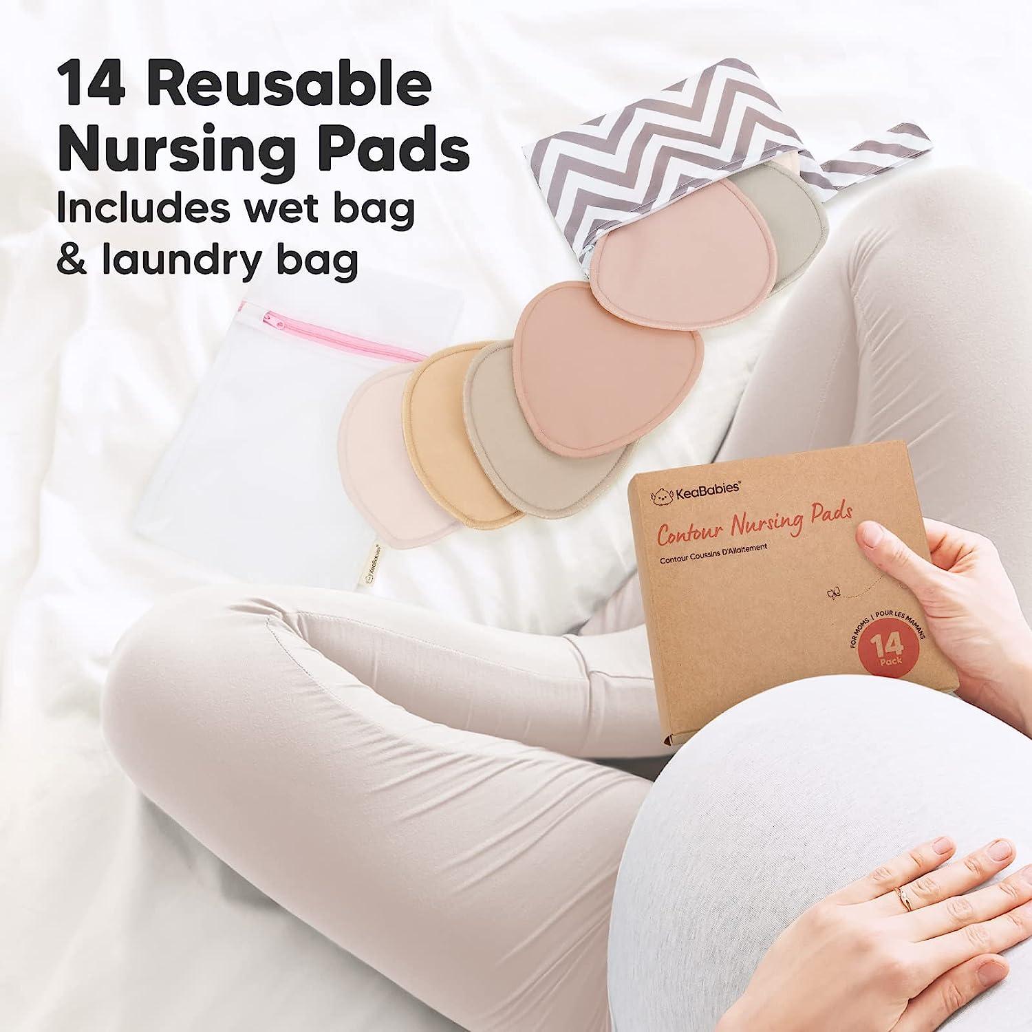 Reusable Nursing Pads, Washable Breast Pad, Nursing Mom Gift