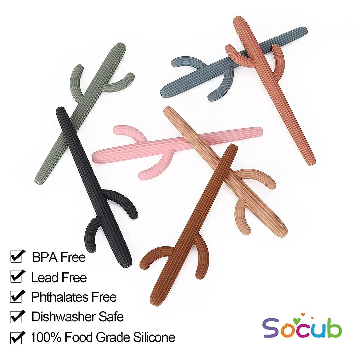 Baby Pacifier SMAUTOLIFE Toy Safety Straps 4PK Stretchable