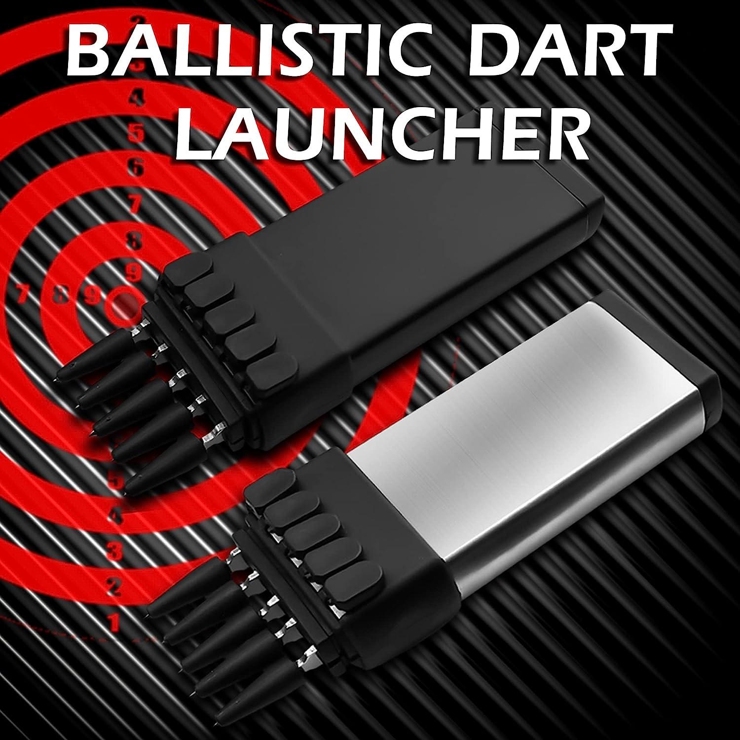 MADSABRE Ballistic Dart Launcher Metal Darts for Hunting & Camping