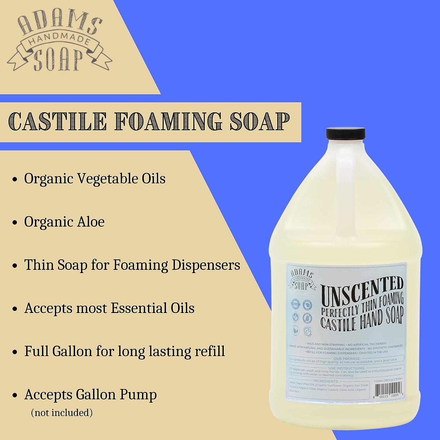 Foaming Hand Soap Unscented (Gallon Refill)