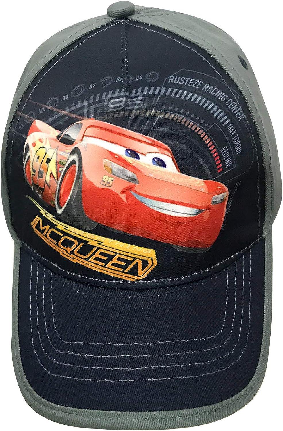 Disney Cars Toddler Baseball Hat for Boys Size 4-7 Lightning