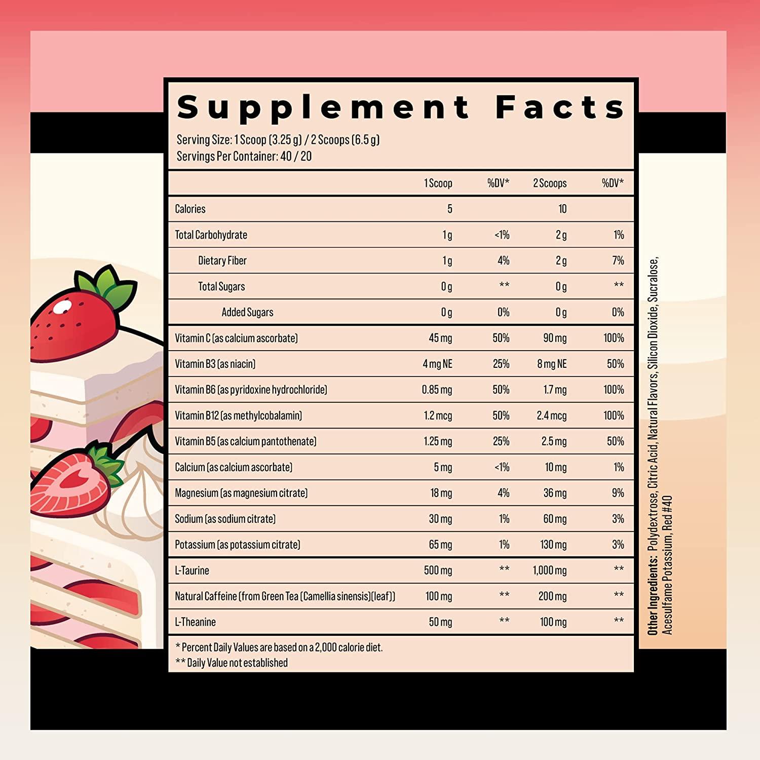 Energy by ADVANCED Energy Boosting Formula with Electrolytes for