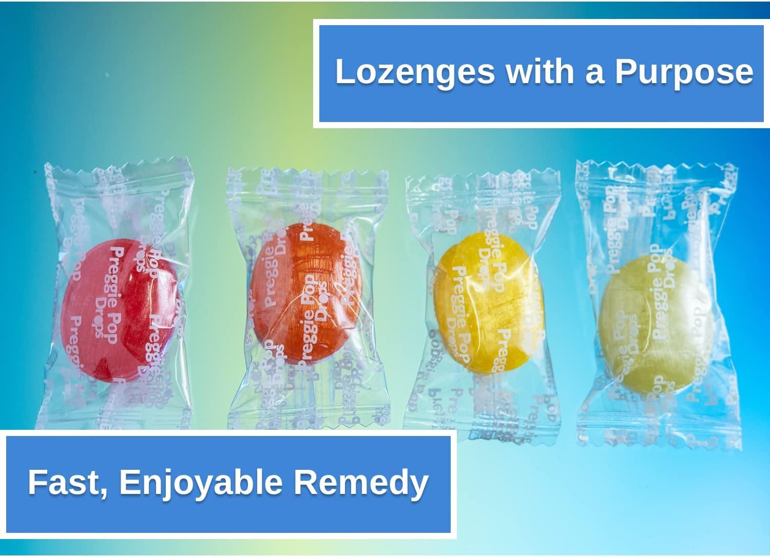 Preggie Pop Drops Morning Sickness Relief for Pregnant Women. Assorted