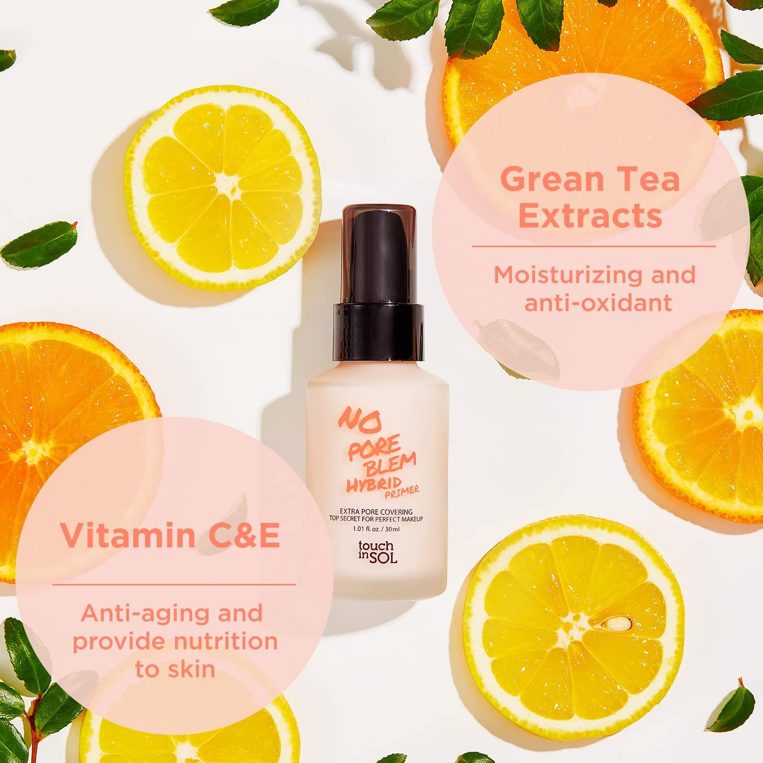 TOUCH IN SOL No Poreblem Hybrid Primer Extra Pore Covering 247 Matt