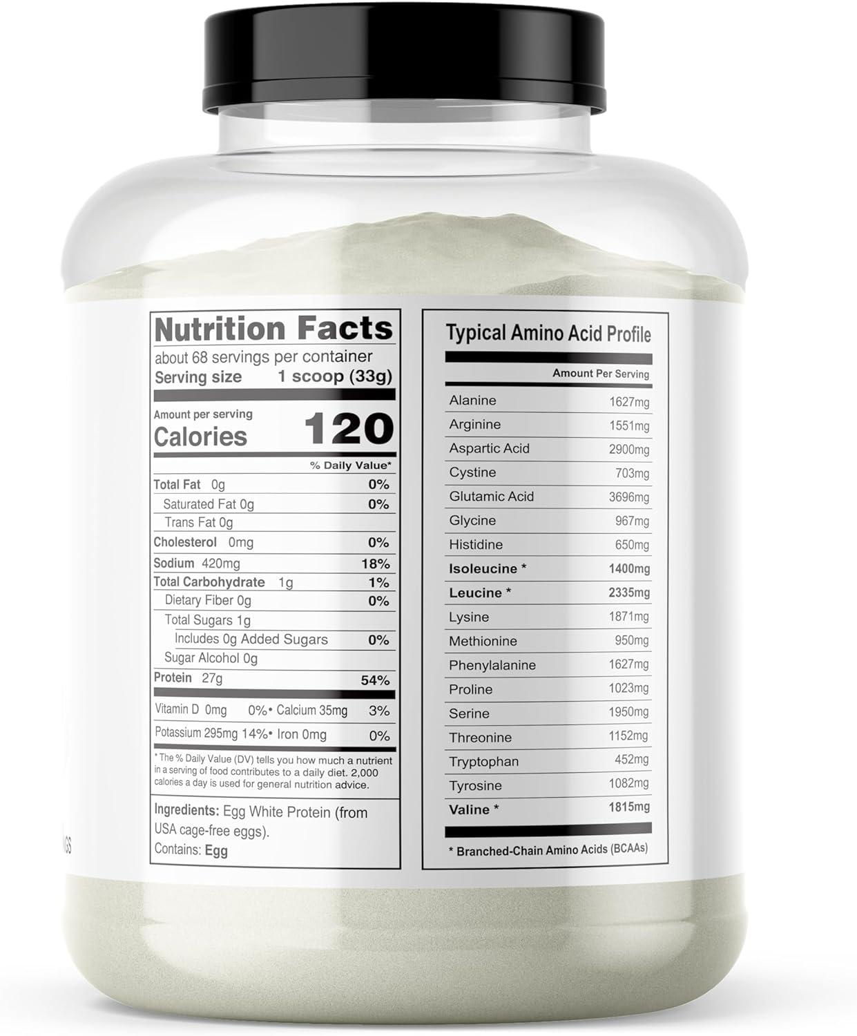 Buy USA Imported Egg Protein Powder Online In India - View #8