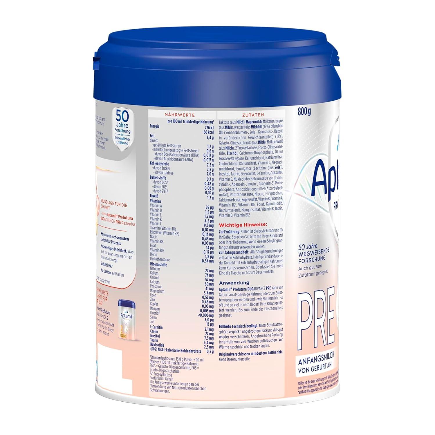 Aptamil Profutura Duoadvance Pre Birth Milk Powder with DHA