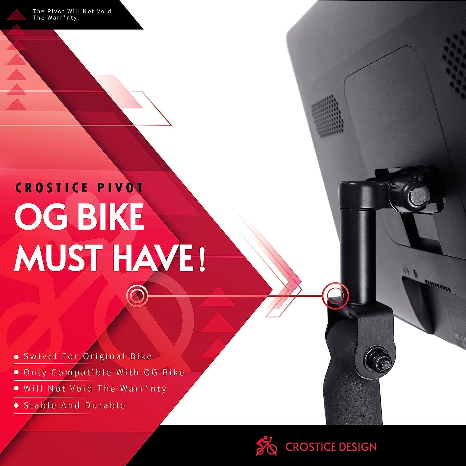 Adjustable arm for outlet peloton bike monitor