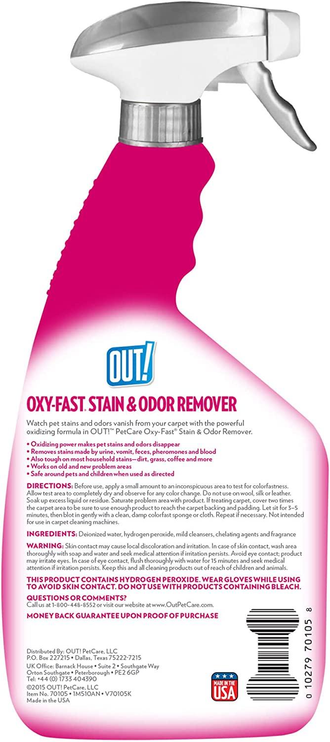 OUT! Oxygen Activated Pet Stain & Odor Remover 32oz 1