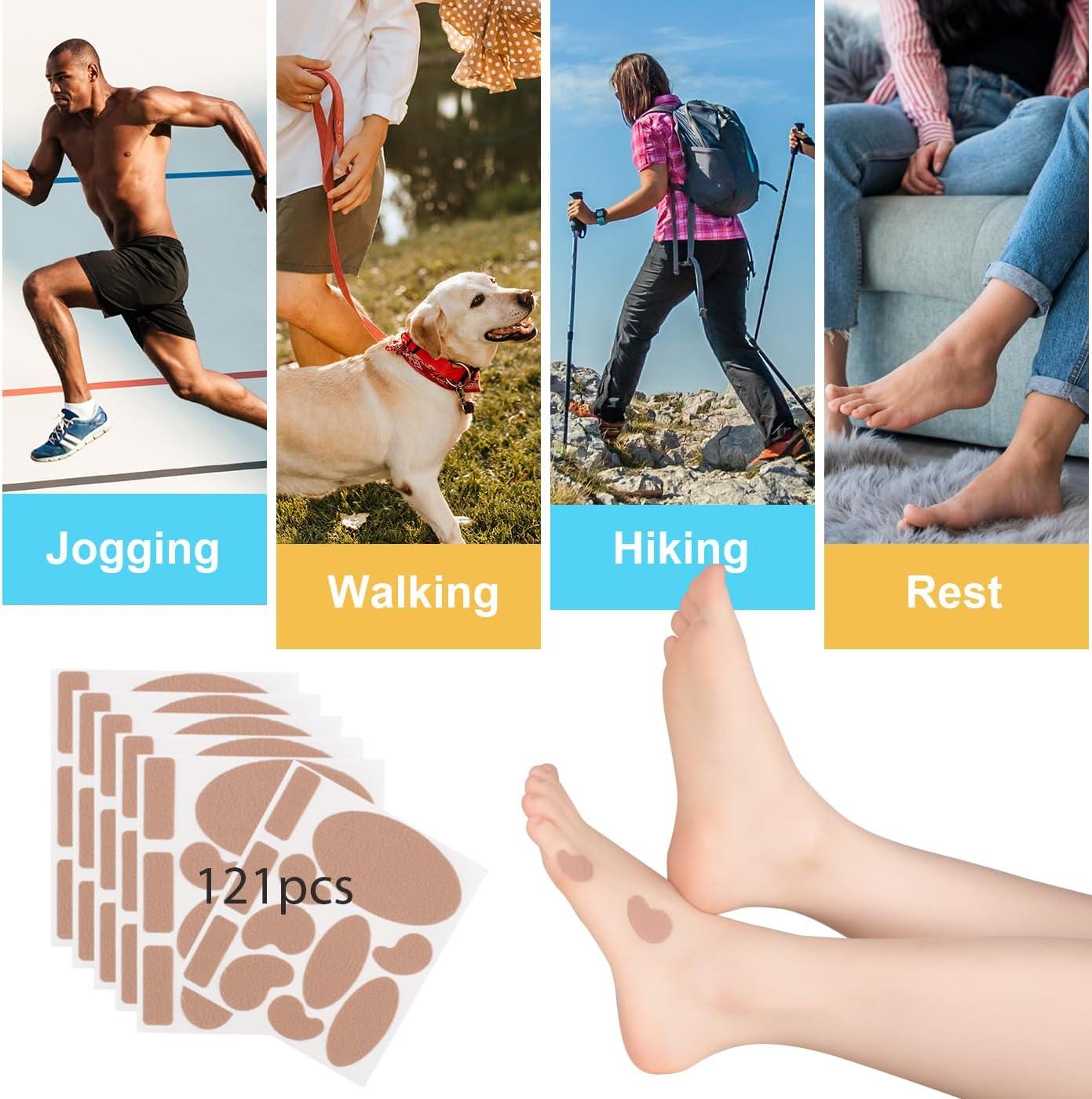 Moleskin Plasters for Feet 11 Sheets Moleskin Tape Flannel Adhesive