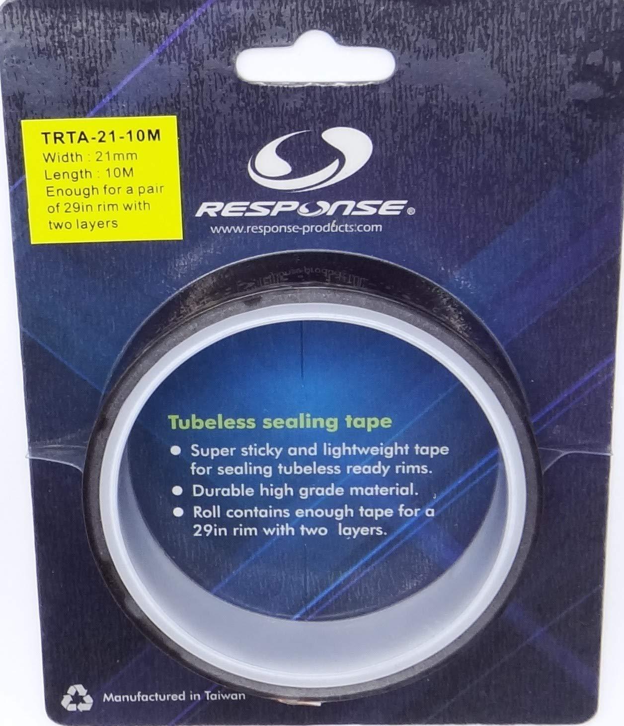 Response Bicycle Tubeless Rim Tape 21mm / 25mm Wide (21mm x 10m Roll)