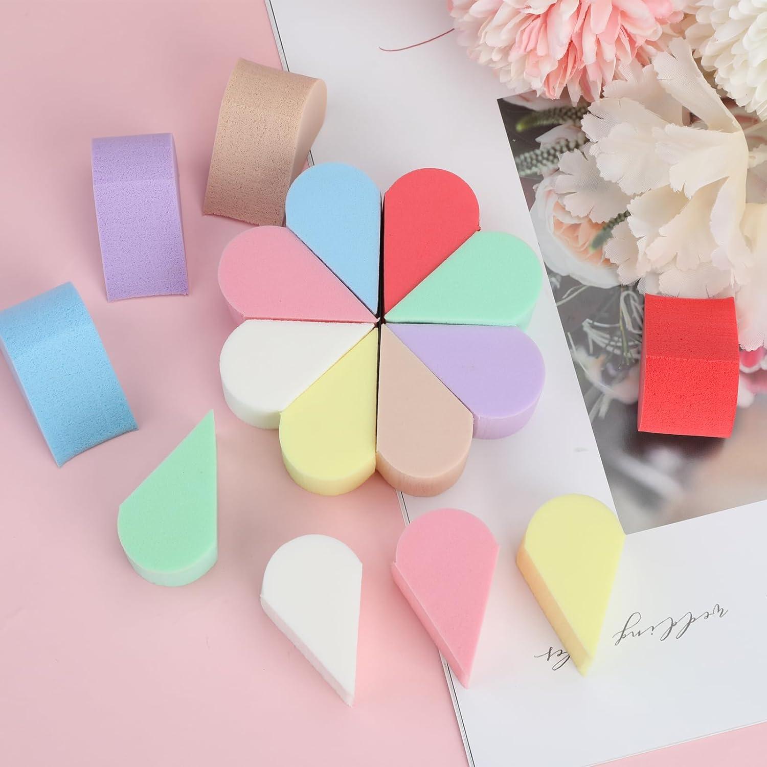 Face Paint Sponge Makeup Beauty Face Painting Sponges Reusable Petal
