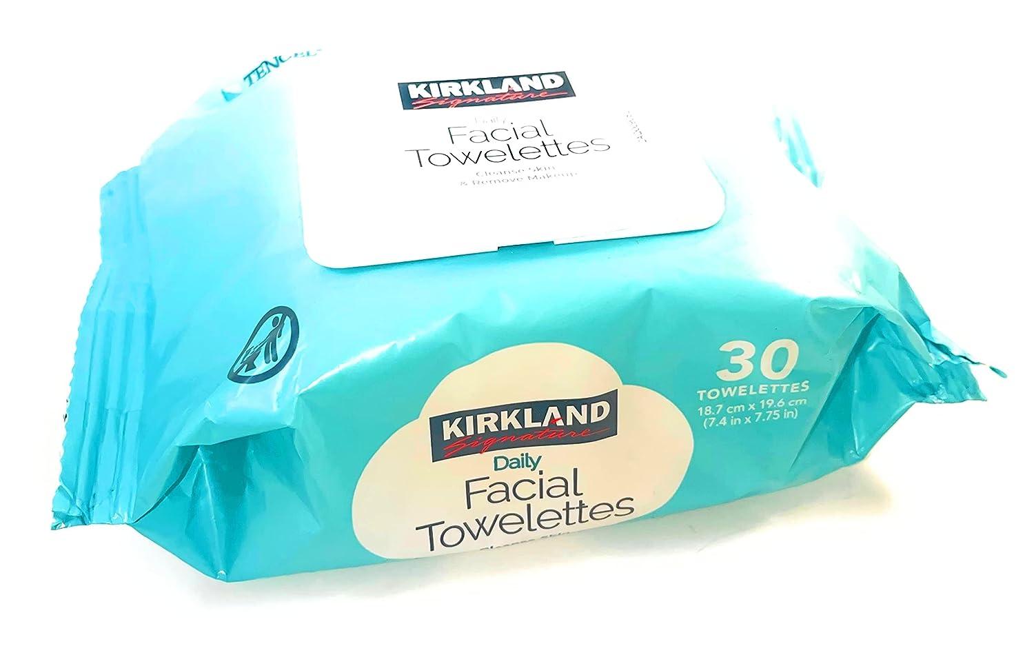 Kirkland Signature Daily Facial Towelettes Pack of 2 Hydrating Face