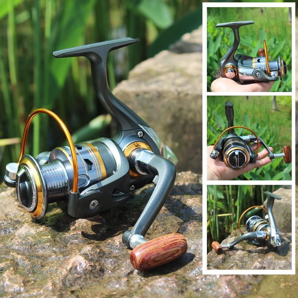 Sougayilang Spinning Fishing Reels with Left/Right Interchangeable