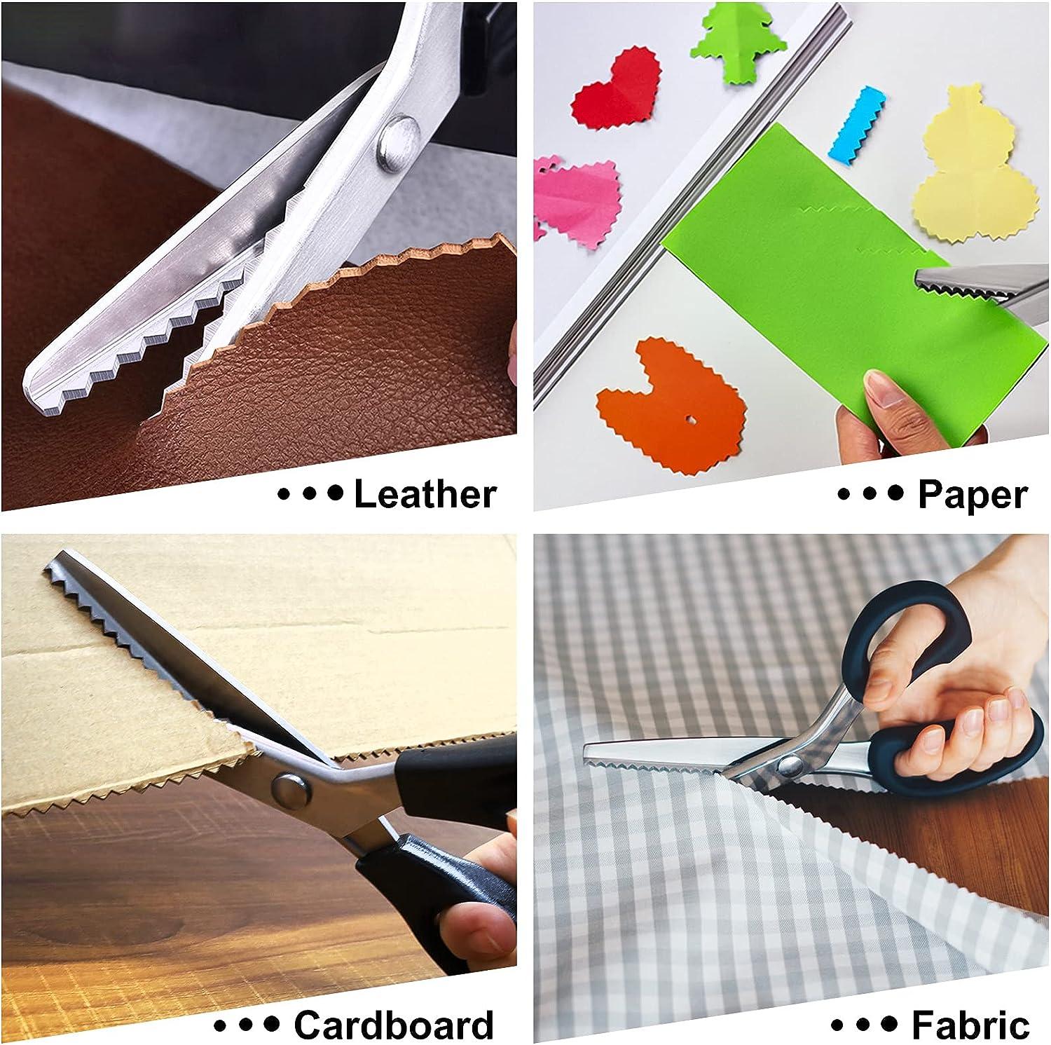 Electric Fabric Scissors Leather Shears Box Cutter for Crafts Sewing  Cardboard