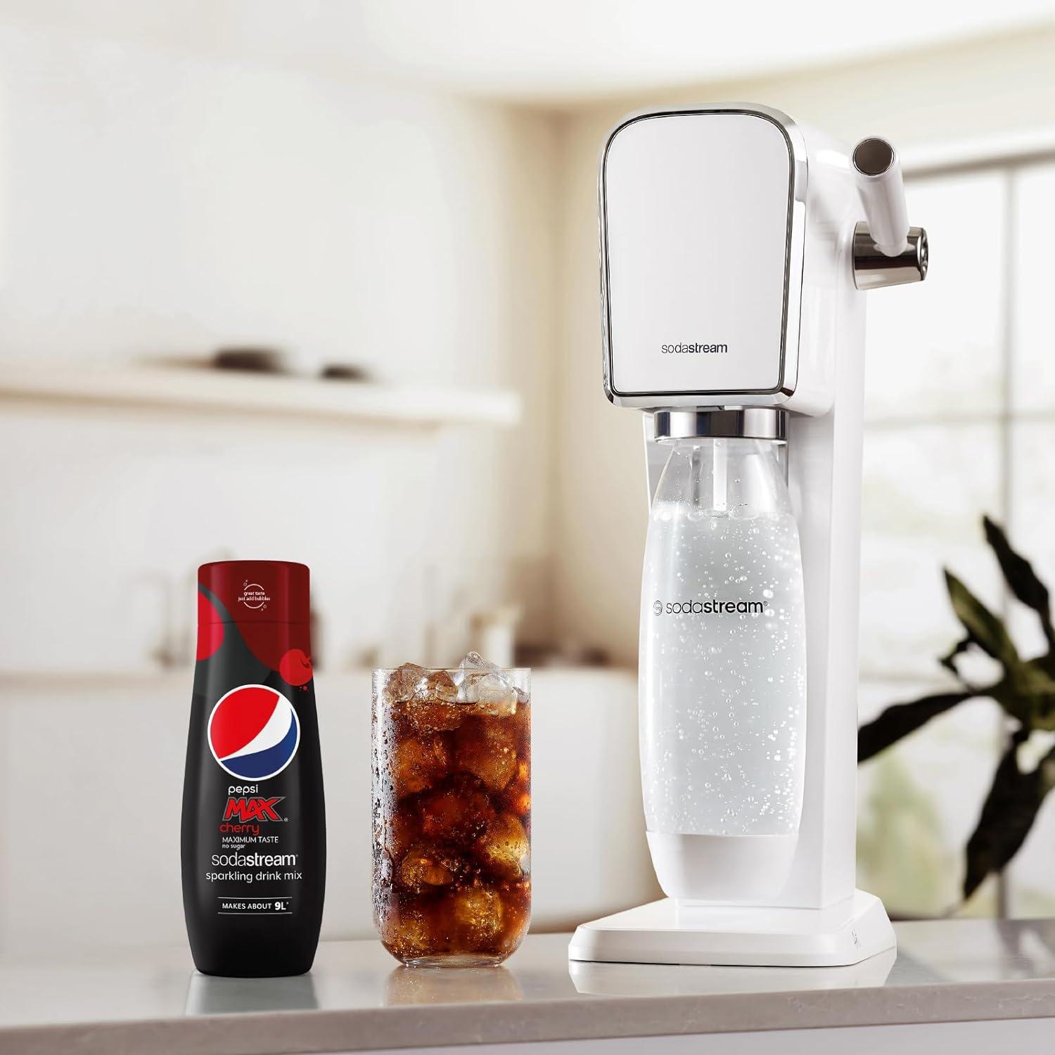 SodaStream Flavours Pepsi Max Cherry Sparkling Drink Mix Soda & Fizzy