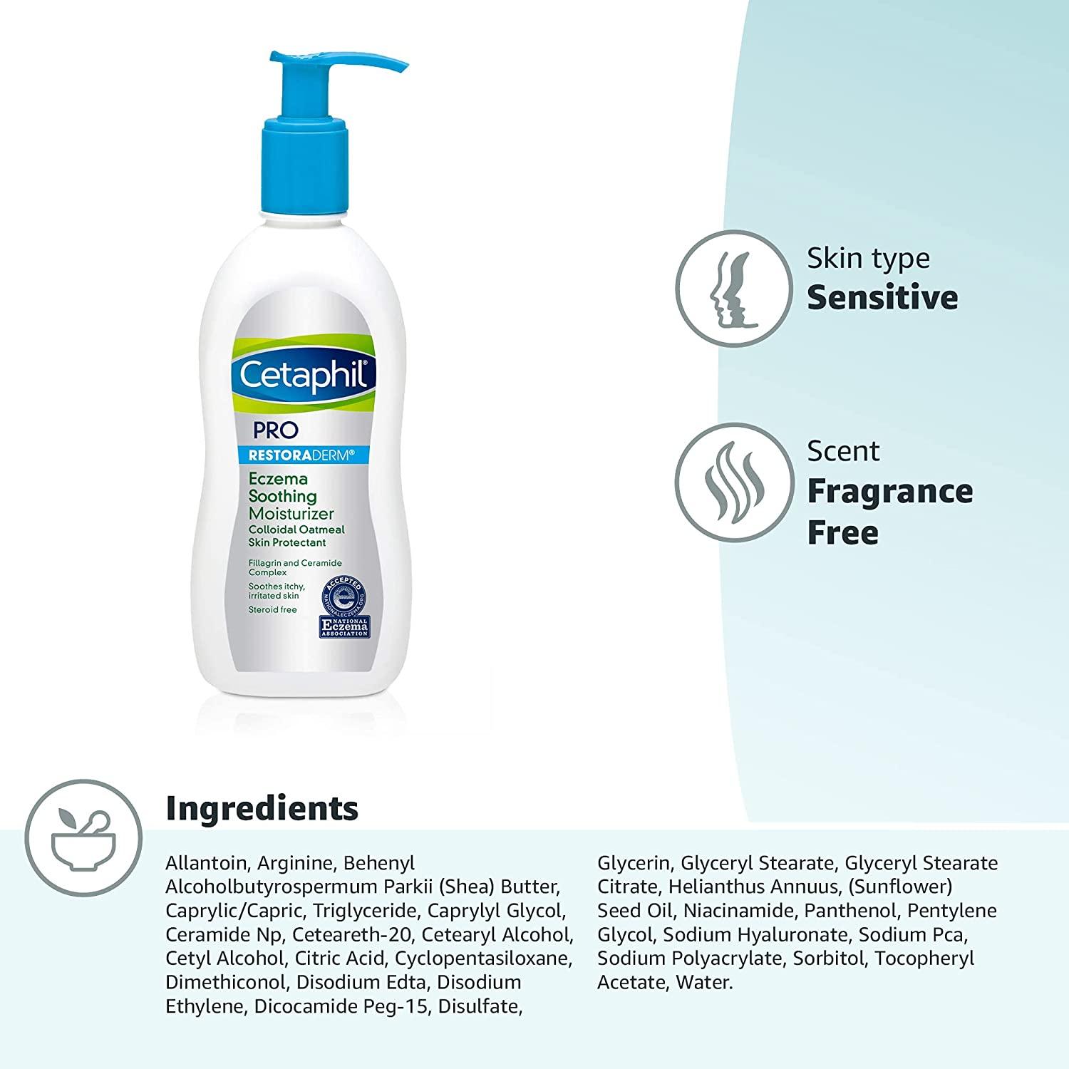 Cetaphil Pro Eczema Soothing Moisturizer Dry Skin 10 fl oz (296 ml)