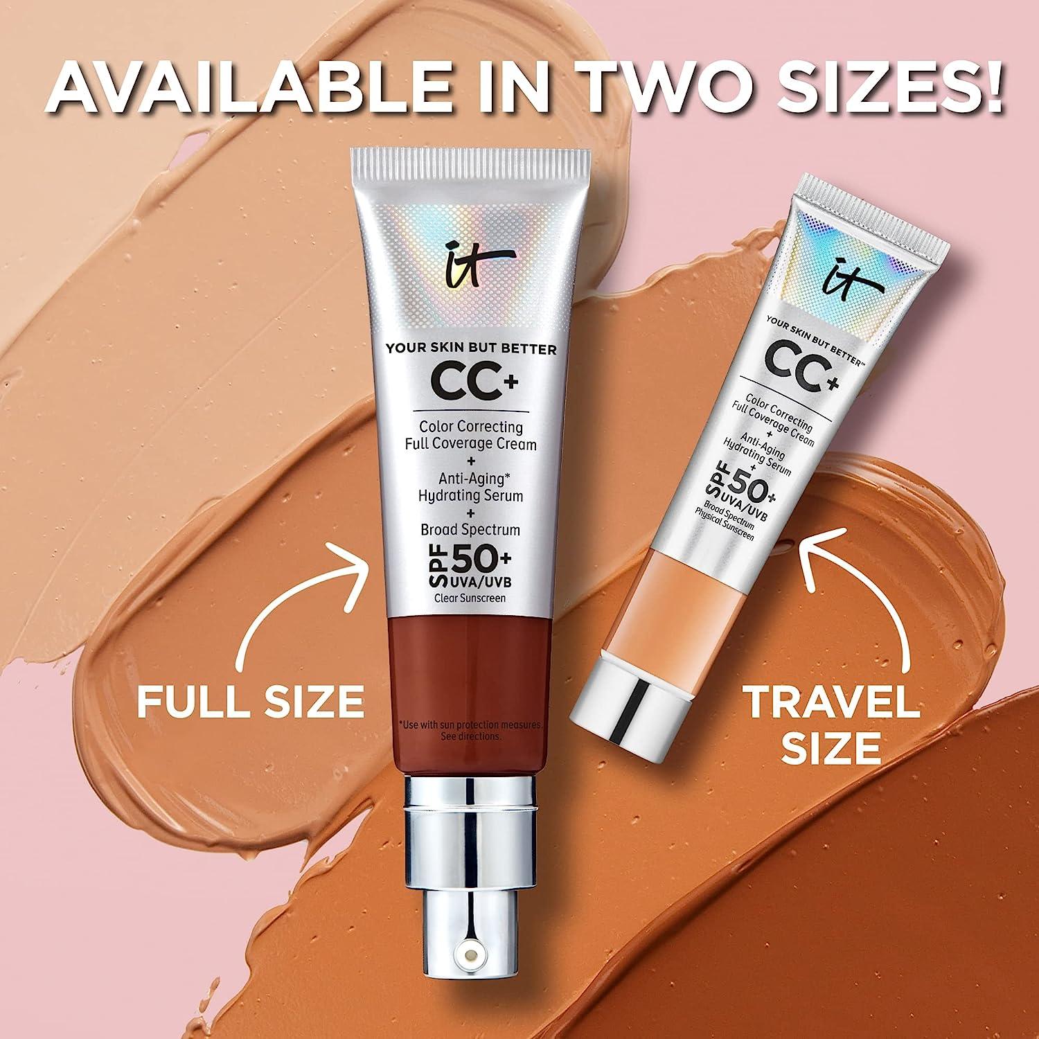 IT Cosmetics Your Skin But Better CC+ Cream Travel Size W Color