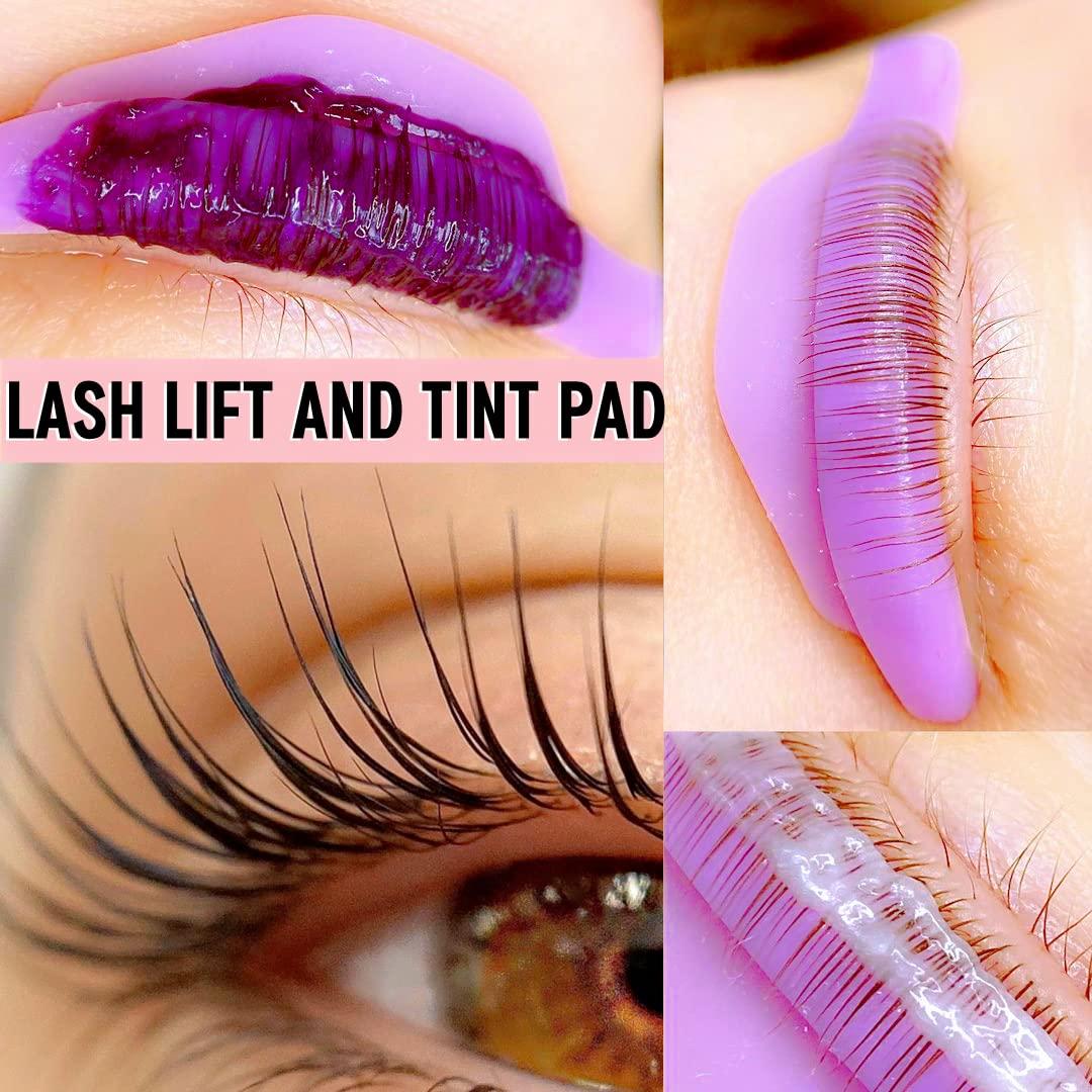 Lash Lift Pads Shield DIY Eyelash Lift Pad Perm Rod 6 Size Lifting Pads  Rapid Perming Curl Guards Stay on Eyes Well Lami Lamination Roller Shields  For Lifting Tinting Design for Glue/