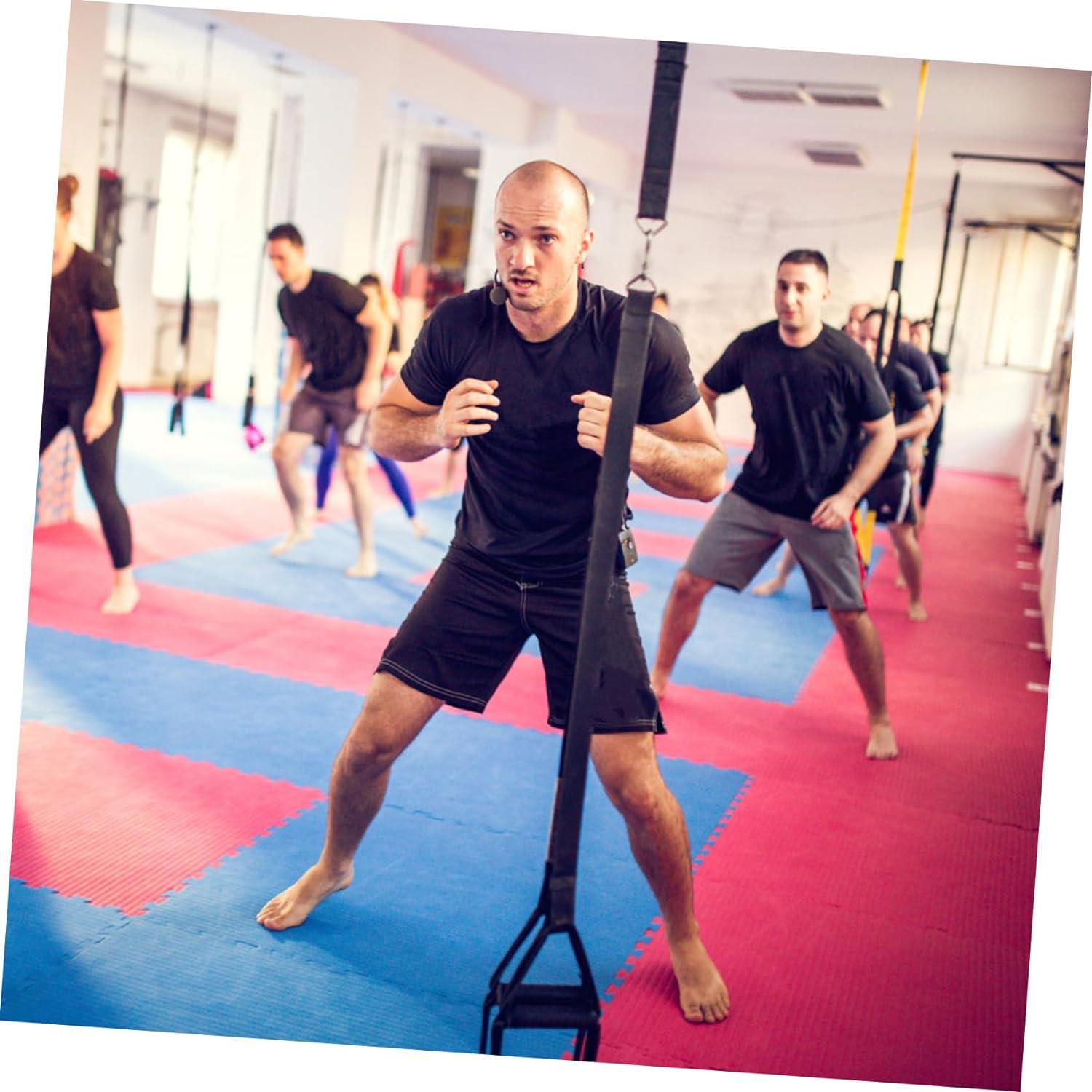 Cable Arm Toning Exercises Gym Extension Belt Set Heavy Arm