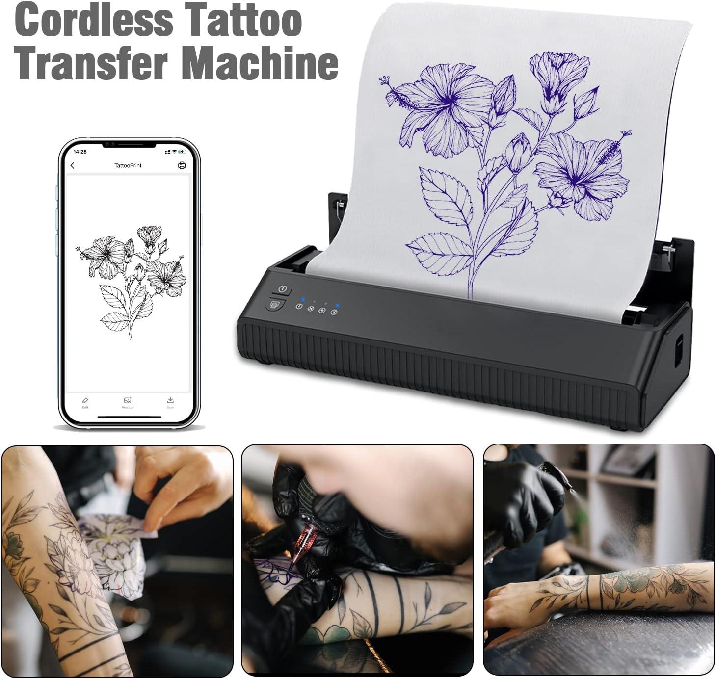 Calicon Portable Tattoo Stencil Printer | Cordless Thermal