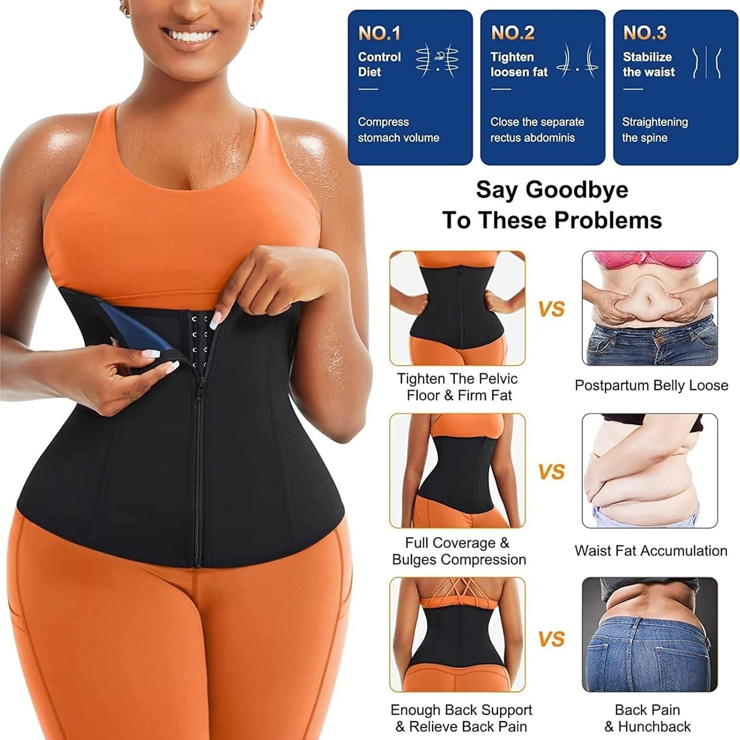Trimmer Belt Waist Trainer With Arm Straps HKDYWTNB Back Brace