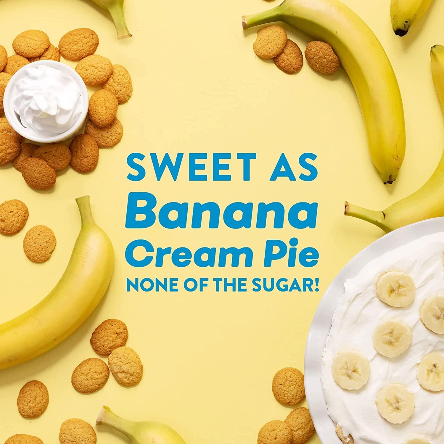 HighKey Sugar Free Cookies Banana Cream Wafer 6.75oz Keto Snack 1